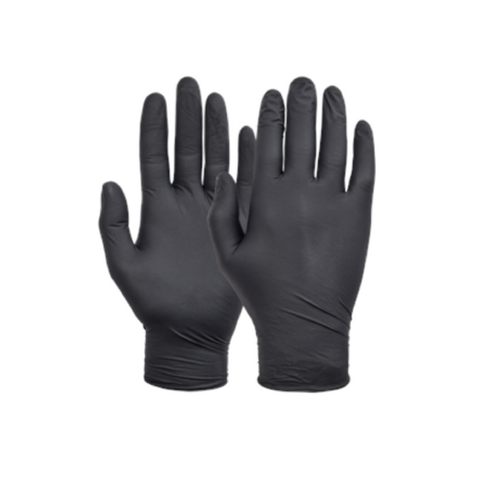 Black Nitrile Gloves | Onyx Tattoo Supply | Premium Quality Equipment